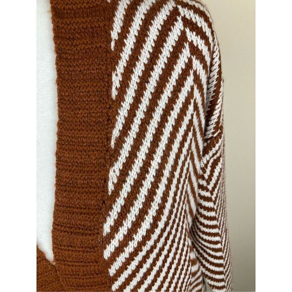 Fortune + Ivy Heavy Knit Open Front Cardigan #0290K45 Size Medium NWT (P4) - Picture 3 of 10